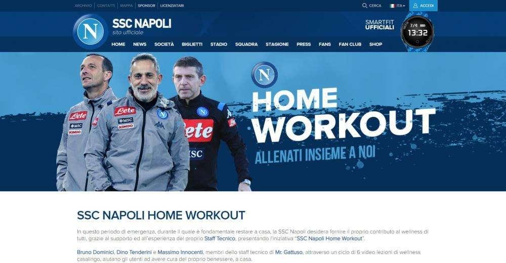 VIDEOGALLERY - Bella iniziativa SSCN, 6 lezioni con lo staff di Gattuso per allenarti a casa