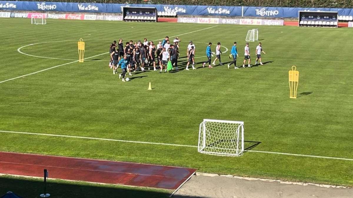 Dimaro, day 1: primo allenamento: i blu vincono la partitella! Il primo gol è di Jack! 