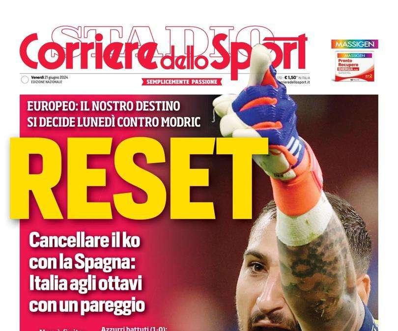 Corriere dello Sport: “Conte aspetta Buongiorno”