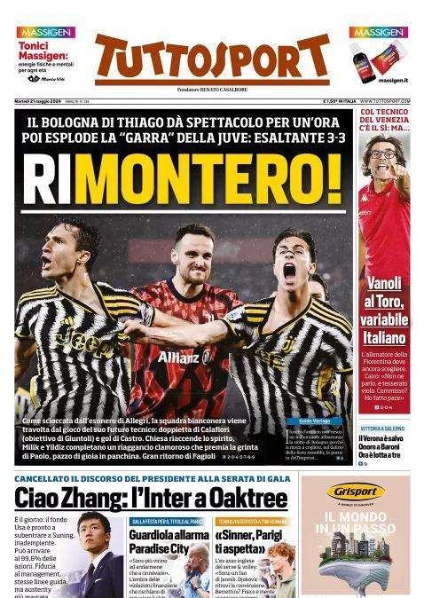 Tuttosport: "RiMontero!"