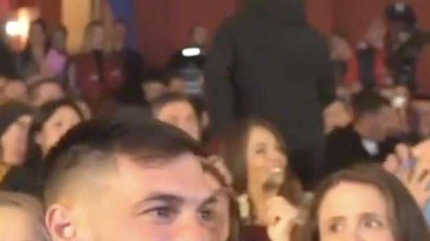 Politano ospite al Peppy Night: calorosa accoglienza del pubblico per l'azzurro