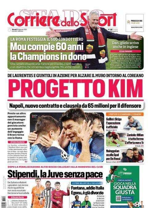 PRIMA PAGINA - CdS Campania: "Progetto Kim"