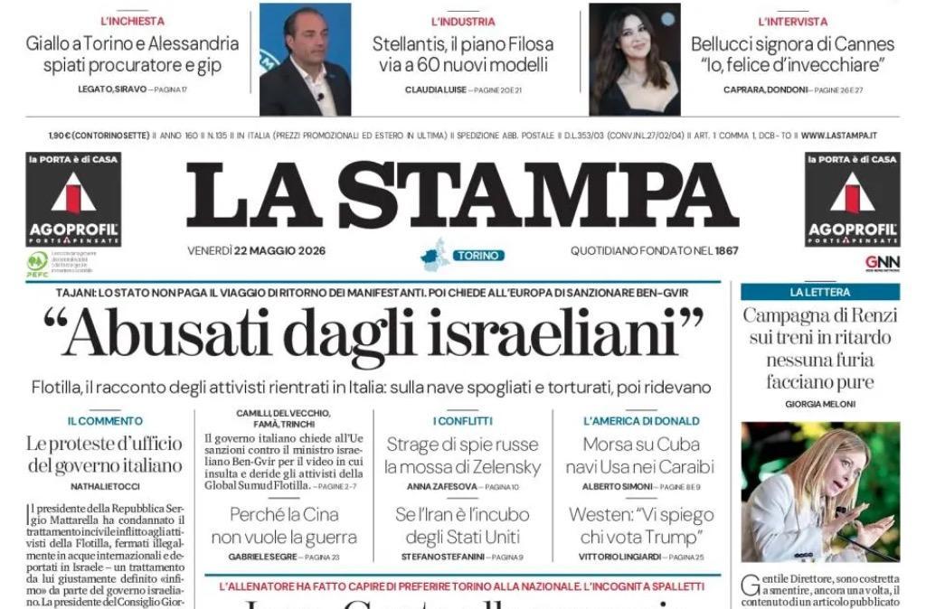 Clamoroso, Conte torna a Torino? La Stampa: "Conte alla rovescia!"