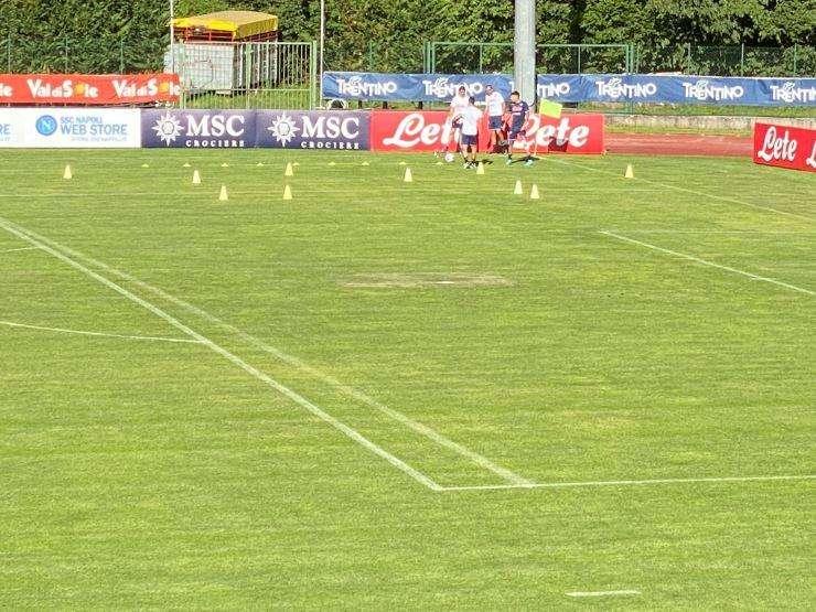 FOTO&VIDEO - Niente partitina per Mathias Olivera: allenamento differenziato col pallone