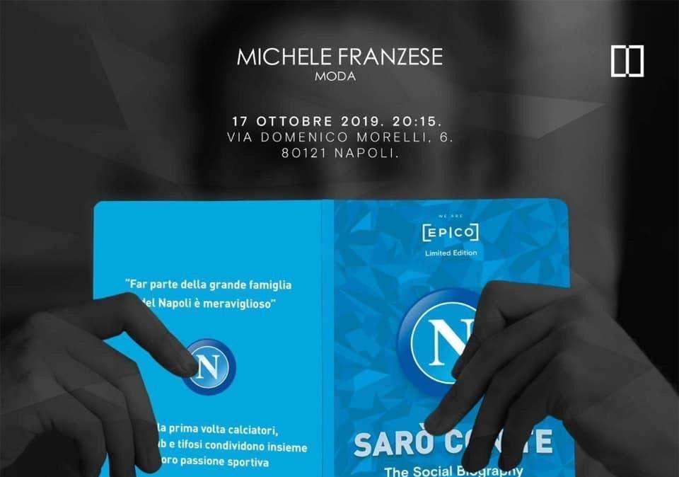 Questa sera la presentazione della biografia  “Social” ufficiale del Calcio Napoli e della nuova collezione moda di  “Lady Milik” 