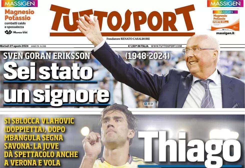 Tuttosport: "Tensione Osimhen. Calenda: Non è un pacco. Ci vuole rispetto"