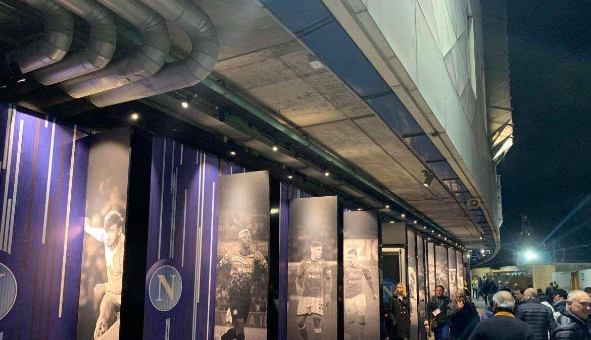 FOTO - Lavori allo Stadio Maradona: il nuovo bellissimo ingresso alla Tribuna autorità