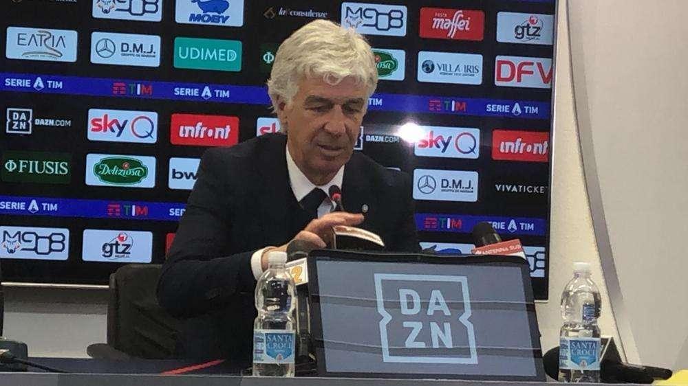Gasperini in conferenza: "Nettamente superiori, finiremo sopra il Napoli! Cambi? No, stavamo bene..."