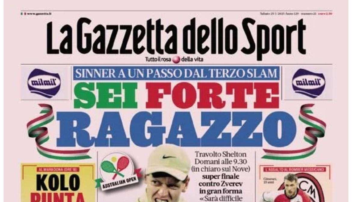 Gazzetta dello Sport: "Kolo Muani punta Conte"