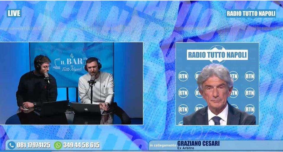 L'ex arbitro Cesari: "Regole folli, non è mai rigore! Vuol dire non capire nulla di calcio"