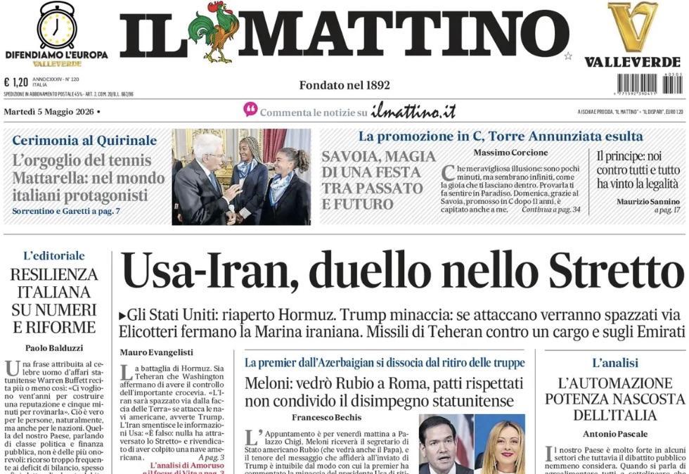 Il Mattino: "La promozione in C, Torre Annunziata esulta"