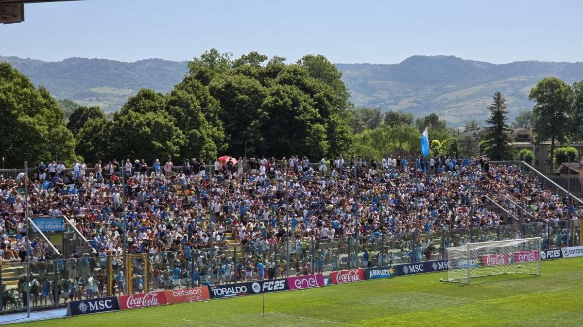 Napoli in Abruzzo fino al 2031: ADL ha già esercitato l'opzione di rinnovo