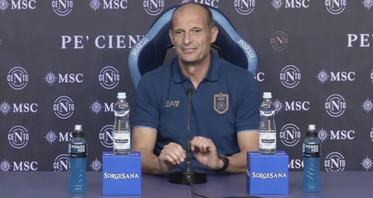 Genoa-Napoli, Allegri in conferenza: "Gara difficile! Mercato? Rosa forte, diamo valore a chi c'è qui. Su Lang, Lucca e KDB..."