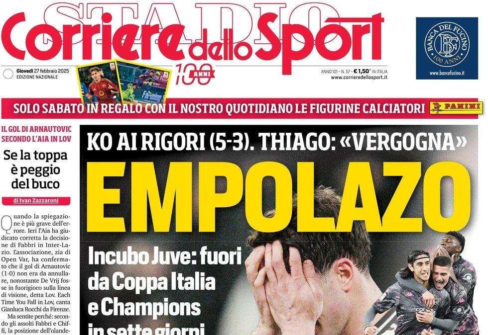 Corriere dello Sport: "Napoli, Conte se la gioca allo specchio"