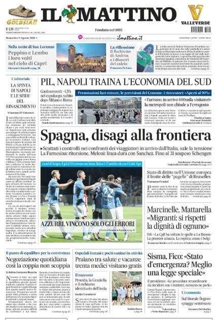 Napoli-Celta Vigo 1-1, Il Mattino: "Azzurri, vincono solo gli errori"