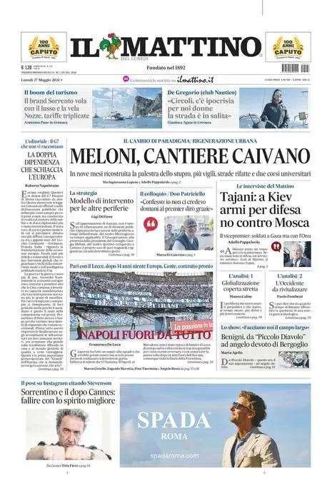 Il Mattino: "Napoli fuori da tutto. Conte, contratto pronto"