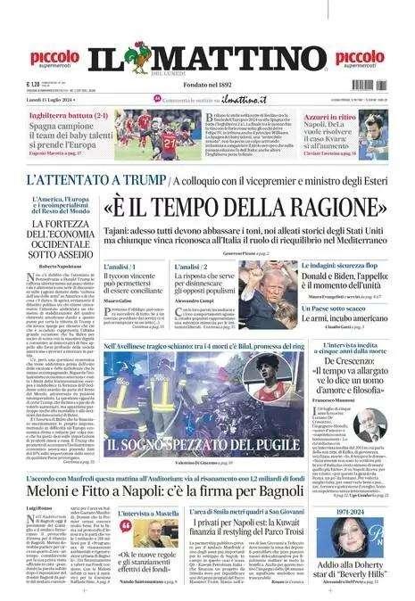 Il Mattino : "Napoli, DeLa vuole risolvere il caso Kvara! Sì all'aumento"