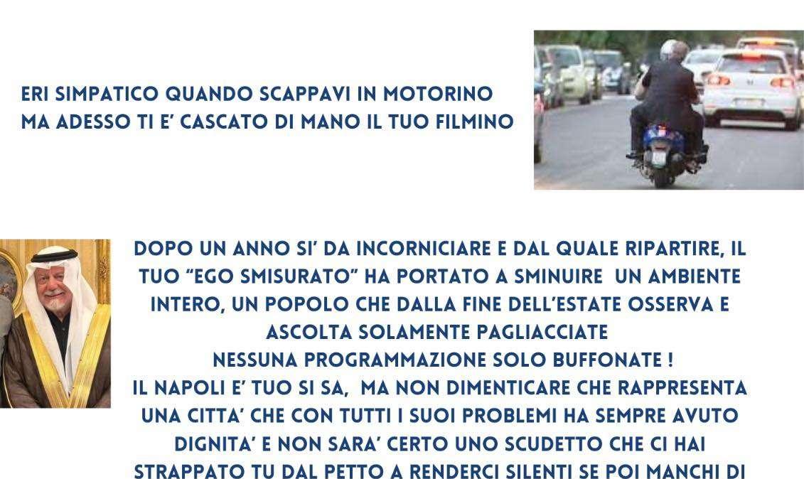 FOTO - Curva A e Curva B contro ADL, squadra e stampa: volano parole forti!