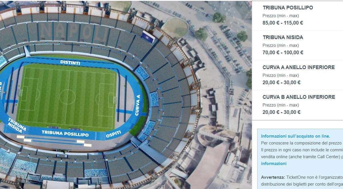 Che entusiasmo! Napoli-Atalanta già verso il sold-out: disponibili solo pochi settori
