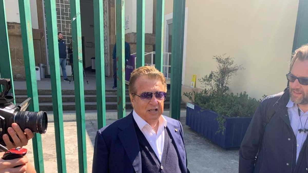 Cecchi Gori: “Fiorentina? La vedo male contro il Napoli del mio amico De Laurentiis"