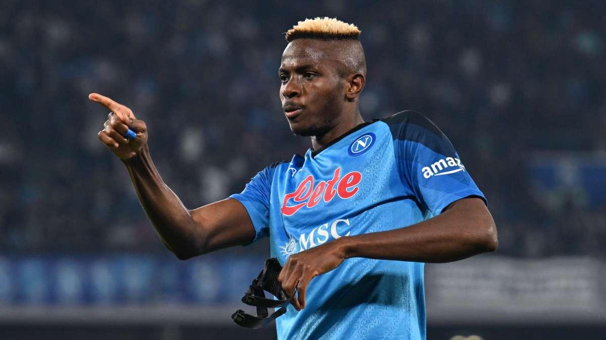 Palo di Elmas, Osimhen non sbaglia! E' 2-0 Napoli!
