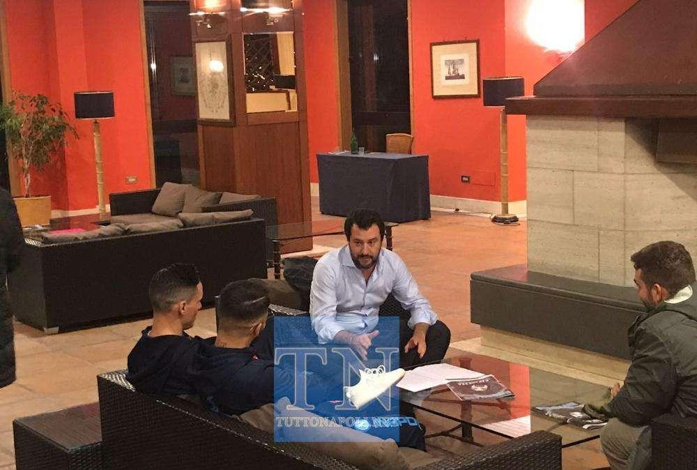 Incontro con Salvini, la SSC Napoli: "Ascoltato per educazione. Ha chiesto scusa, ma non le abbiamo accettate"