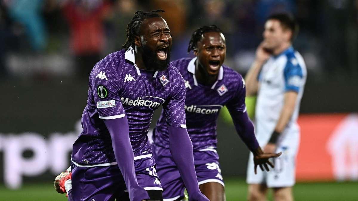 Italiano avvicina un’altra finale: la Fiorentina piega al 91’ il Brugge (in 10)