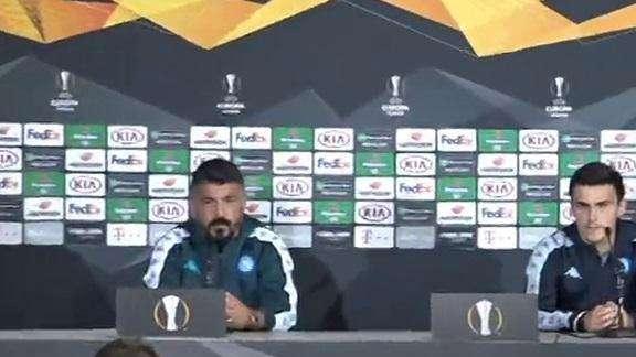 RILEGGI LIVE - Gattuso: "Rijeka difende bene, avremo poco spazio! Che gara avete visto col Sassuolo? 7 palle gol a 0", Elmas: "Pronto!"