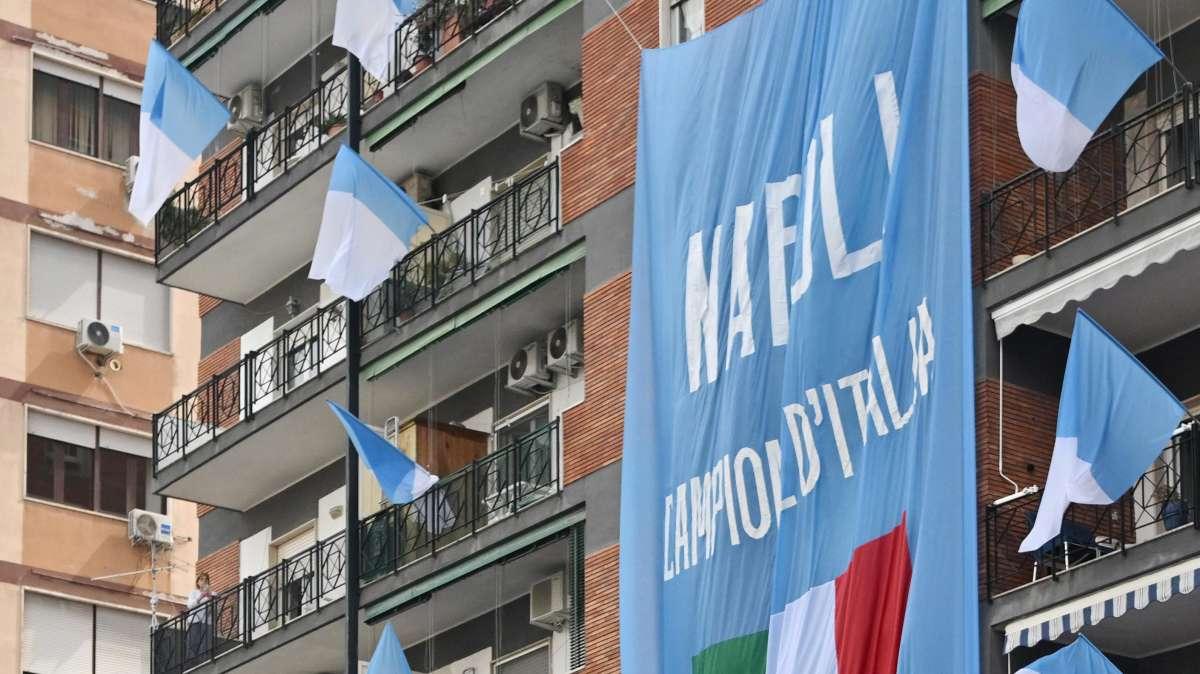Smaltimento addobbi per lo Scudetto: il Comune di Napoli svela il piano