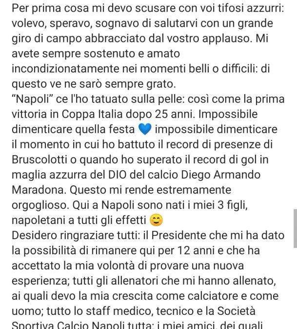 FOTO - "Napoli nel cuore e sulla mia pelle": un anno fa l'addio da lacrime di Hamsik