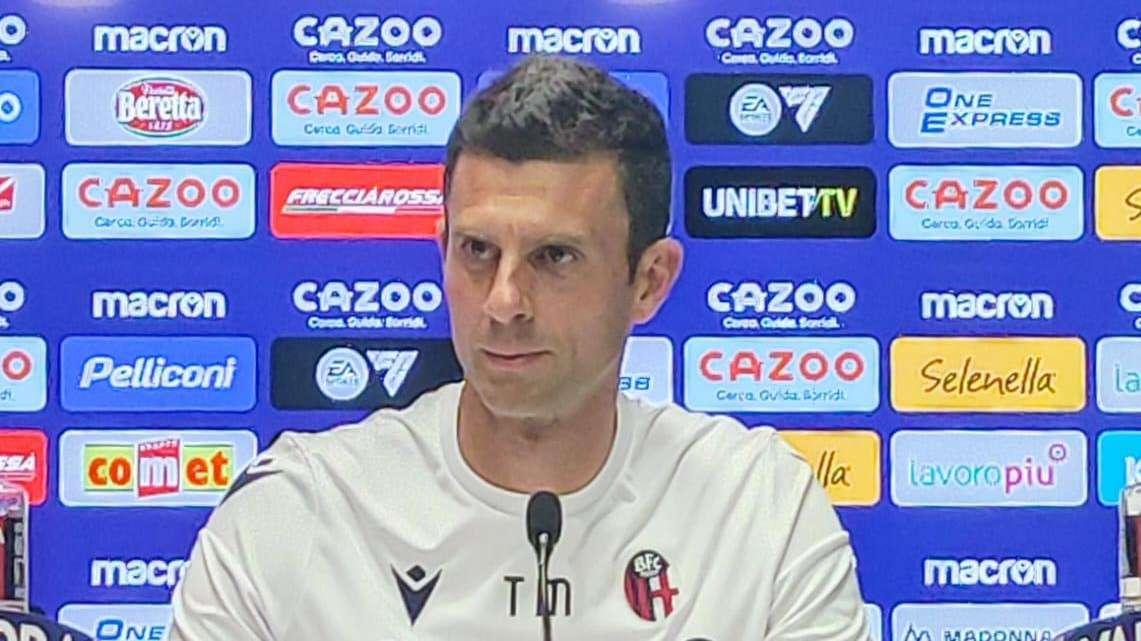 Bologna, Thiago Motta in conferenza: "Abbiamo fermato il Napoli? No, loro hanno fermato noi! Potevamo vincere"