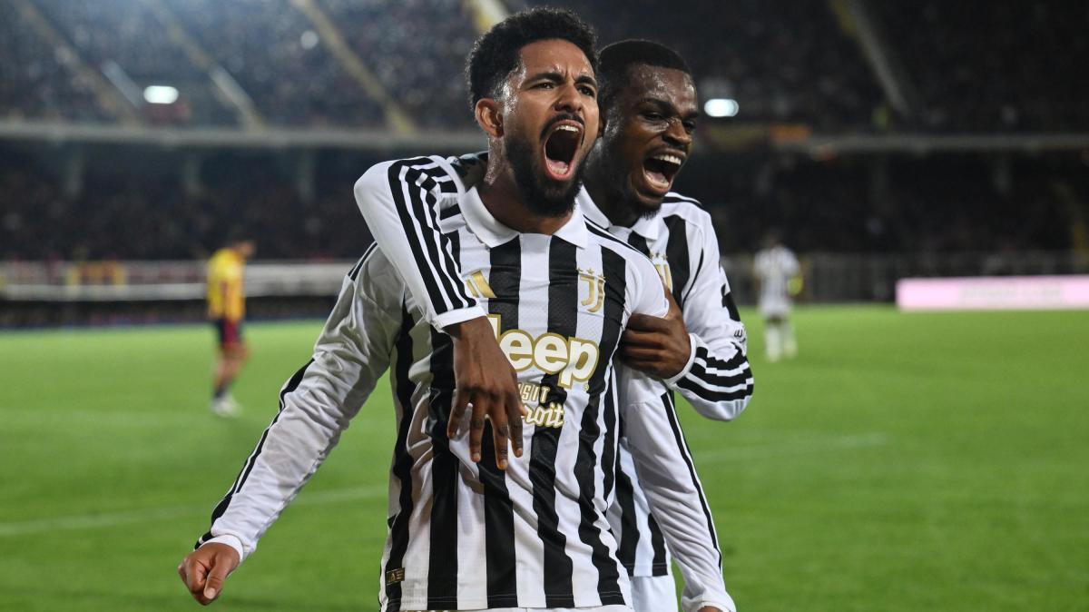 Sussulto Juventus: Spalletti con 8 infortunati vince a Lecce e va a +3 sul Napoli