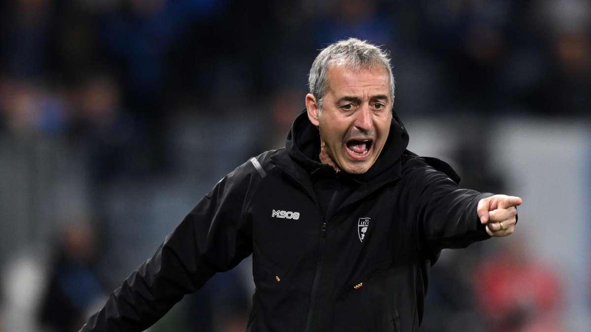 Lecce, come stanno Rebic e Sansone? L'annuncio di Giampaolo in conferenza