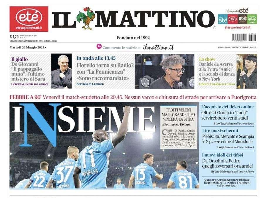 Il Mattino: "Insieme"