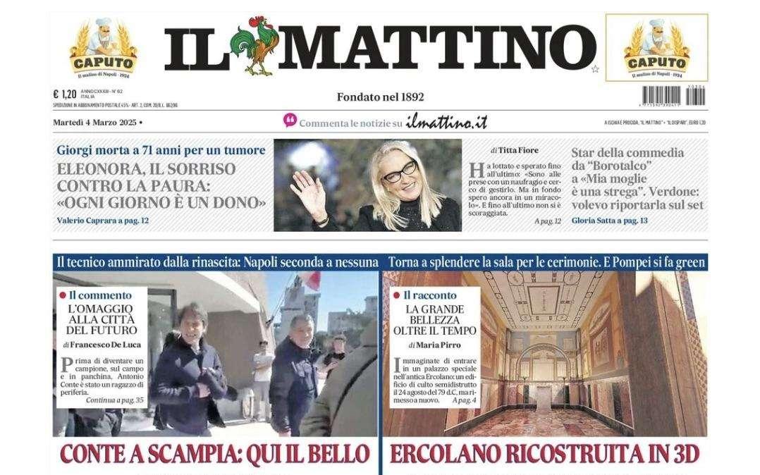 Il Mattino: "Conte a Scampia: qui il bello"