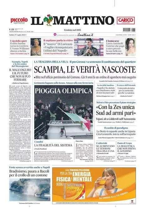 Il Mattino: "Il 'nuovo' Di Lorenzo: 'Voglio conquistare i tifosi del Napoli'"
