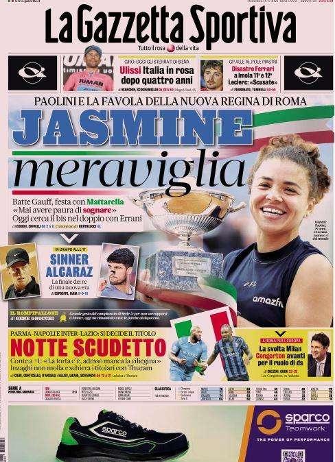 La Gazzetta dello Sport: "Notte Scudetto!"