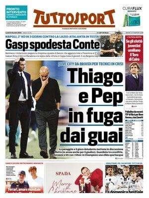 Tuttosport: "Gasp spodesta Conte. Atalanta in vetta"