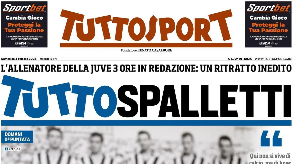 Spalletti, ritratto inedito a Tuttosport: "Alla Juve si vive di competizione"