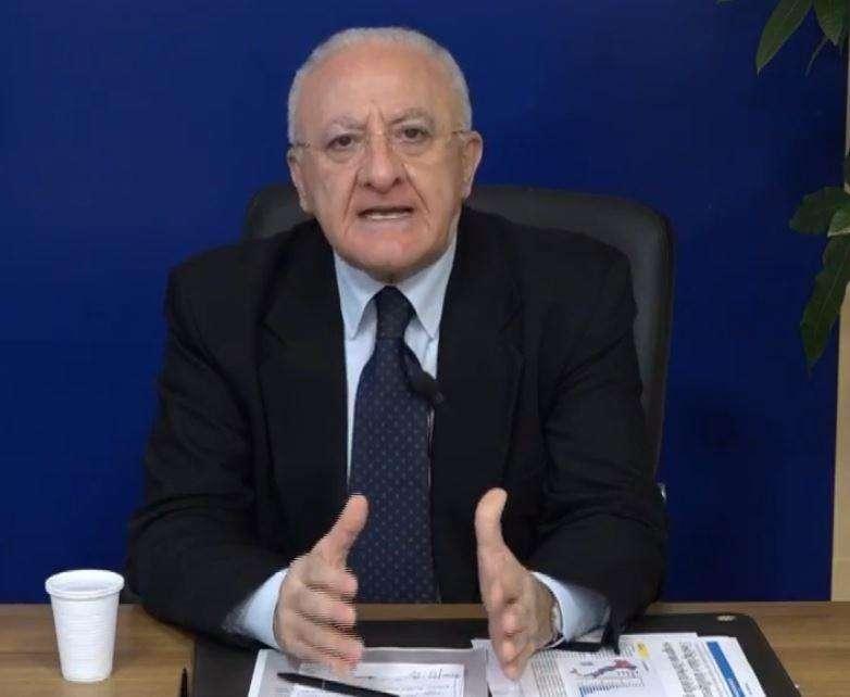 Campania, De Luca: "Stop a speculazioni sui prezzi. Insediato l'Osservatorio Regionale"