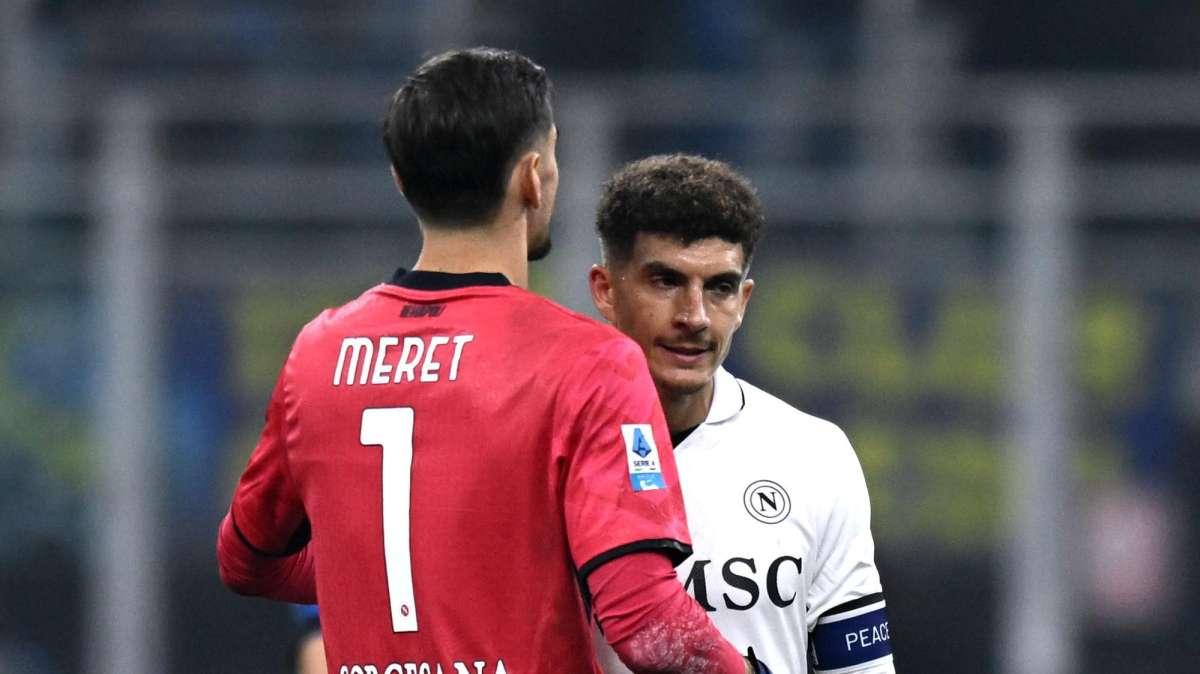 Di Lorenzo e Meret nella storia del Napoli: oggi la 200esima presenza in azzurro