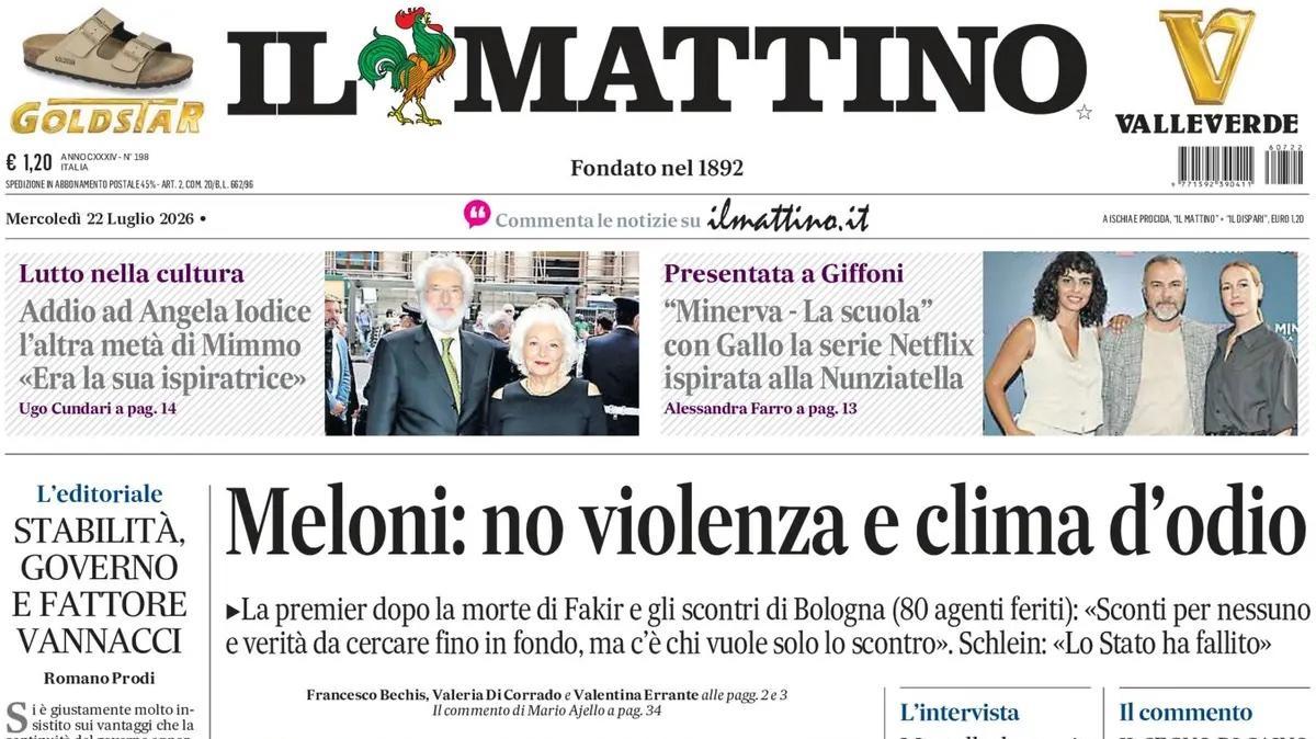 La svolta di Allegri, Il Mattino: "Napoli al Max, ora più dialogo"
