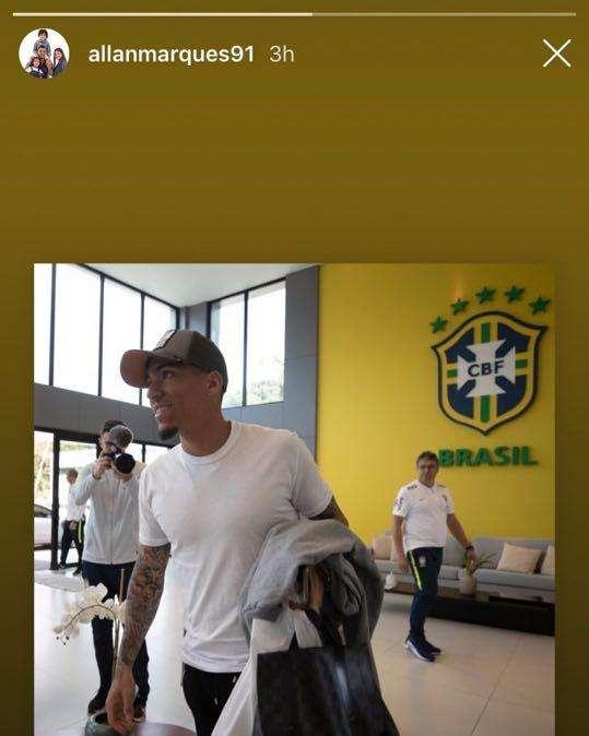 FOTO - Allan raggiunge la nazionale: eccolo sorridente nel ritiro del Brasile