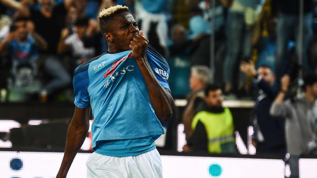 Osimhen si scatena contro l’Udinese: è andato a segno in ciascuna delle ultime 5 sfide