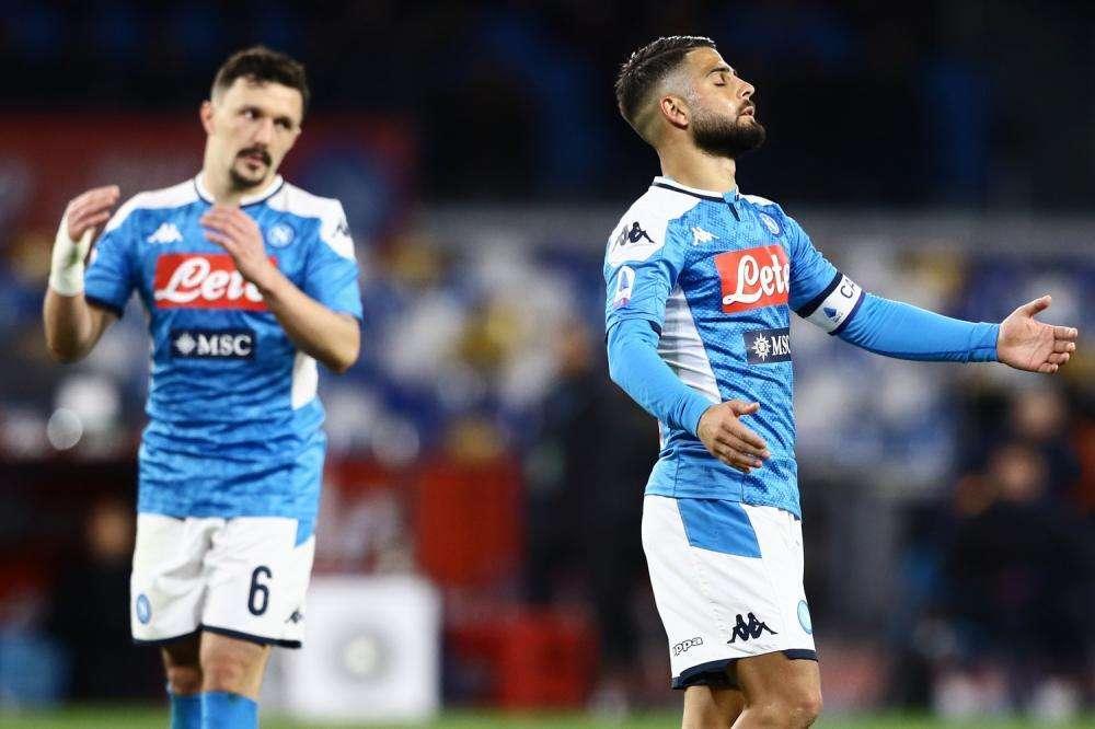 Rai - Sospiro di sollievo di tutta la panchina azzurra dopo il gol di Insigne