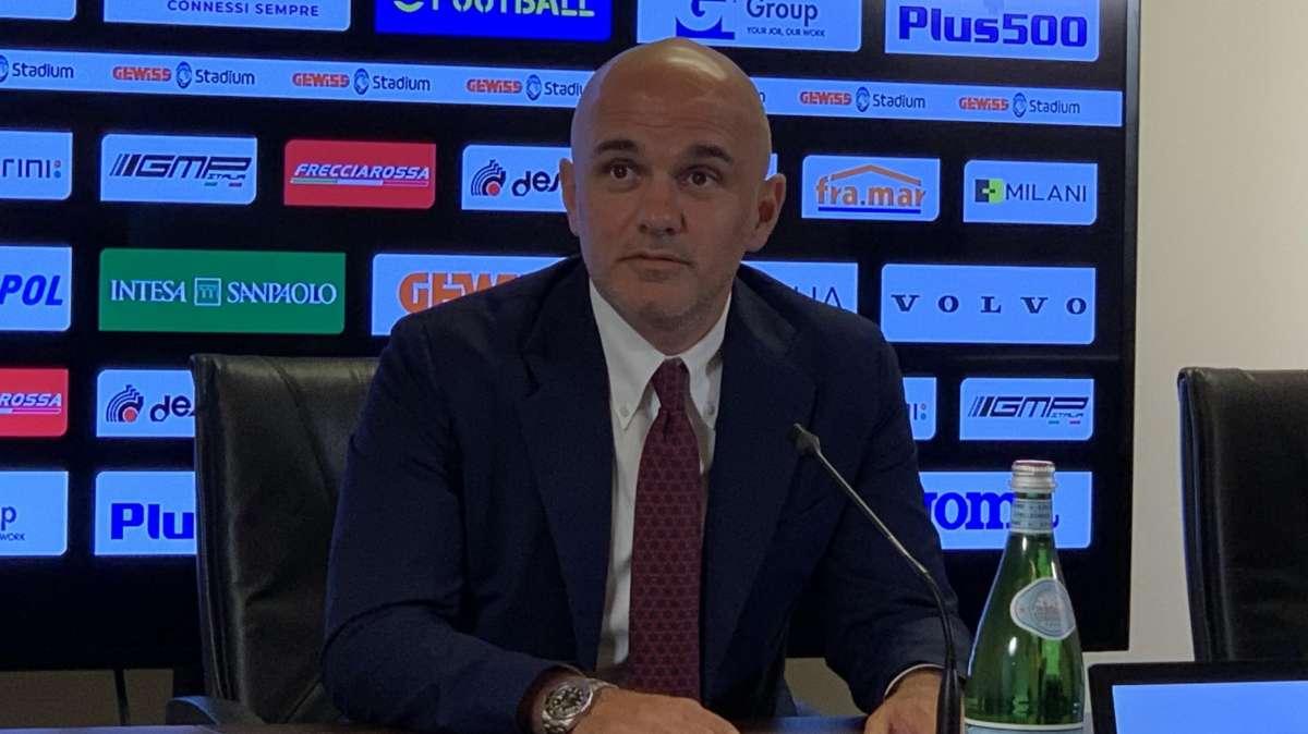 Atalanta, Percassi: "Scamacca resta. Mercato? Sarà difficile, ma vogliamo rinforzarci"