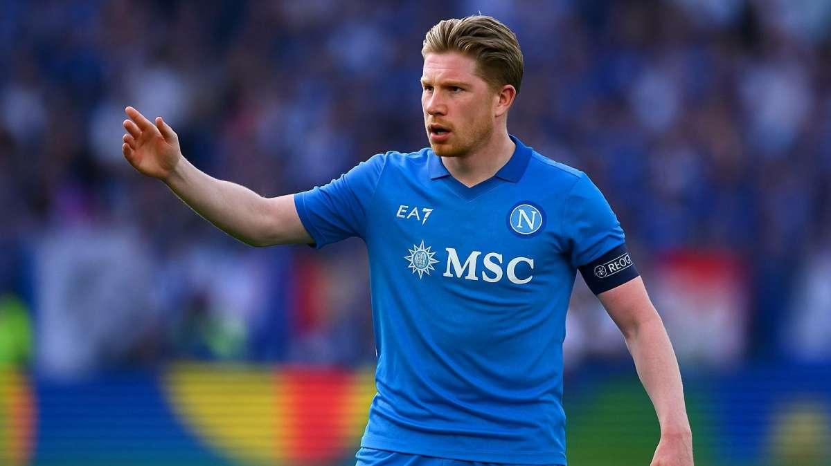 De Bruyne ha deciso: svelato il numero di maglia che indosserà a Napoli