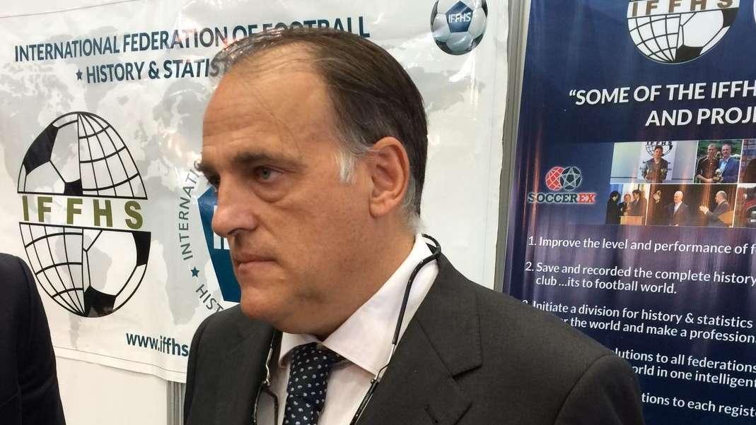 Tebas: "Scommetto 100 cene che non ci sarà nessuna Superlega! Su ADL…”