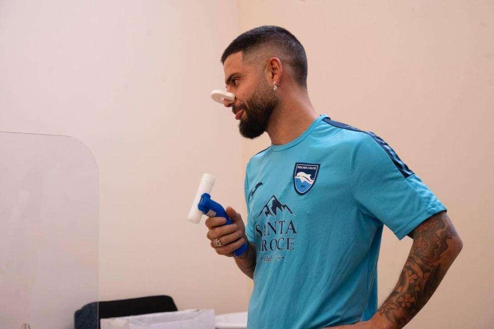 Insigne ha scelto il numero di maglia che indosserà al Pescara: non è quello di Napoli