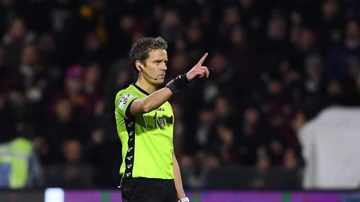 Iannone sull'arbitraggio di Chiffi in Salernitana-Napoli: "Credibile e con un aplomb british" 